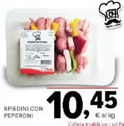 Todis Spiedini con peperoni offerta