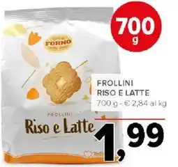 Todis Frollini Riso e Latte offerta