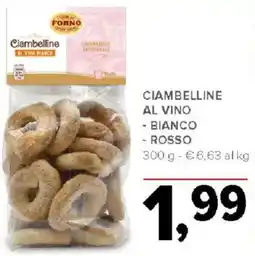 Todis Ciambelline al vino bianco offerta