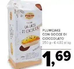 Todis Plumcake con gocce di cioccolato offerta