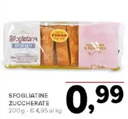 Todis Sfogliatine zuccherate offerta