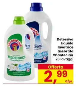 Despar Detersivo liquido lavatrice assortito Chanteclair offerta