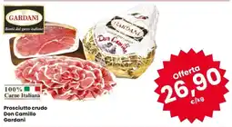 Despar Prosciutto crudo Don Camillo Gardani offerta