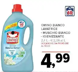 Todis Omino Bianco lavatrice offerta