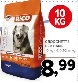 Todis Crocchette per cane Rico offerta