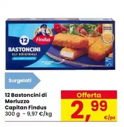 Despar Bastoncini di Merluzzo Capitan Findus offerta