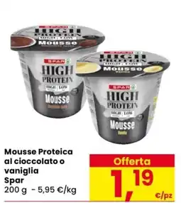 Despar Mousse Proteica Spar offerta
