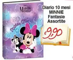 Bernava Diario 10 mesi Minnie offerta