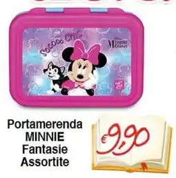 Bernava Portamerenda Minnie Fantasie Assortite offerta