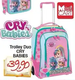 Bernava Trolley Duo CRY BABIES offerta