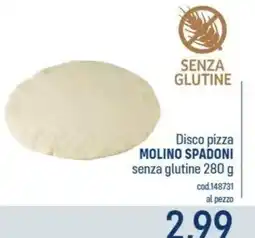 Talento Professional Store Disco pizza Molino Spadoni senza glutine offerta