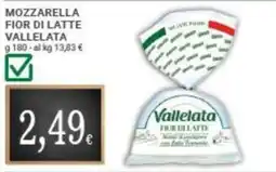 Doro Daily Mozzarella fior di latte Vallelata offerta