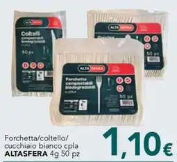 Altasfera Forchetta/coltello/cucchiaio bianco cpla ALTASFERA offerta