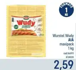 Talento Professional Store Wurstel Wudy AIA offerta