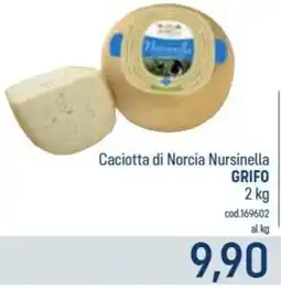 Talento Professional Store Grifo Caciotta di Norcia Nursinella offerta