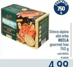 Talento Professional Store Stinco alpino alle erbe Recla gourmet hax offerta