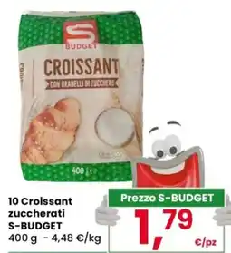 Despar Croissant zuccherati S-BUDGET offerta