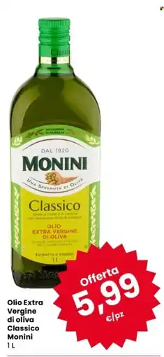 Despar Olio Extra Vergine di oliva Classico Monini offerta