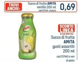 Talento Professional Store Succo di frutta AMITA offerta