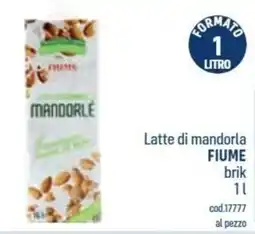Talento Professional Store Latte di mandorla Fiume offerta