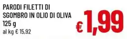 Famila Market Parodi filetti di sgombro in olio di oliva offerta