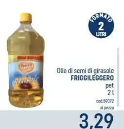 Talento Professional Store Olio di semi di girasole Friggileggero offerta