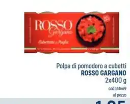 Talento Professional Store Polpa di pomodoro a cubetti Rosso Gargano offerta