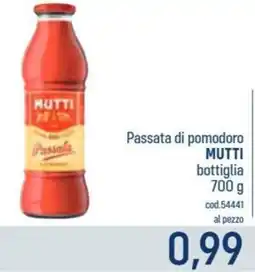Talento Professional Store Mutti passata di pomodoro offerta