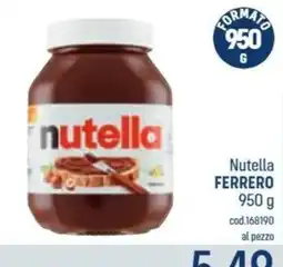 Talento Professional Store Nutella Ferrero offerta