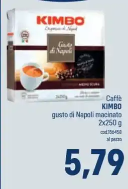 Talento Professional Store Caffè KIMBO gusto di Napoli macinato offerta