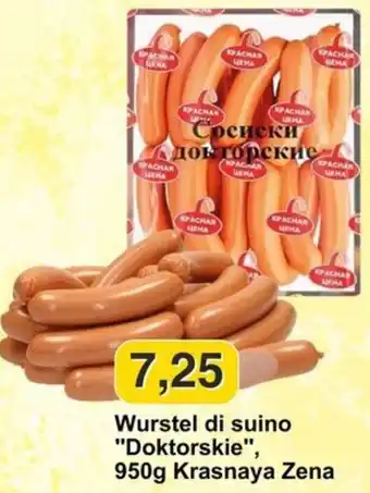 Wurstel di suino "Doktorskie"