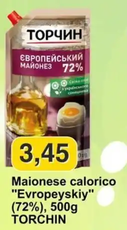 Mix Markt Maionese calorico "Evropeyskiy" TORCHIN offerta