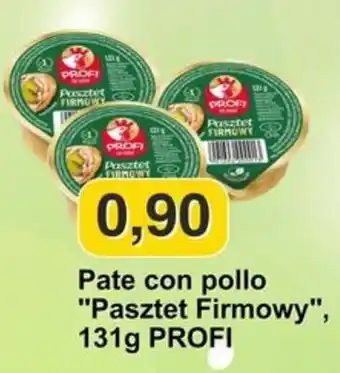 Pate con pollo "Pasztet Firmowy", 131g PROFI