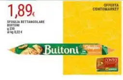 Doro Daily Sfoglia rettangolare Buitoni offerta