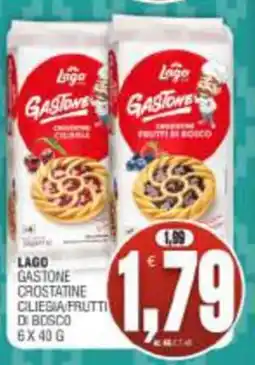 Vicino a te supermercati Lago Gastone crostatine ciliegia frutti di bosco offerta