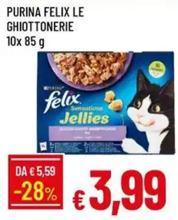 IperFamila Purina Felix Le Ghiottonerie Jellies offerta
