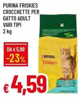IperFamila Crocchette per gatto adulto Friskies offerta