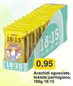 Mix Markt Peanuts arachidi sgusciate tostate:parmigiano offerta