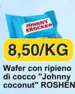 Mix Markt Wafer con ripieno di cocco Johnny coconut offerta