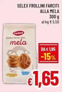 Famila Market Selex frollini farciti alla mela offerta