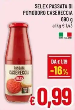 Famila Market Passata casereccia Selex offerta