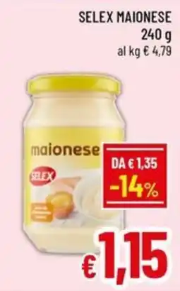 Famila Market Maionese Selex offerta