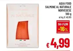 Famila Market Aquafood salmone al naturale norvegese offerta