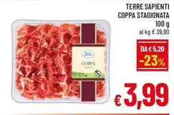 Famila Market Terre Sapienti Coppa Stagionata offerta