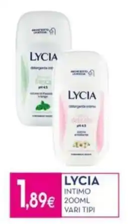 Proshop Lycia intimo offerta