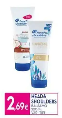 Proshop Head & Shoulders Balsamo offerta
