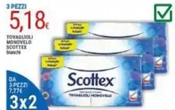 Doro Daily Tovaglioli monove lo Scottex bianchi offerta