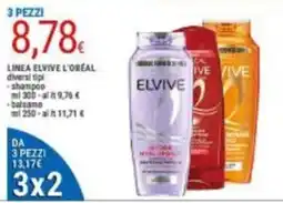 Doro Daily Linea Elvive L'Oréal offerta