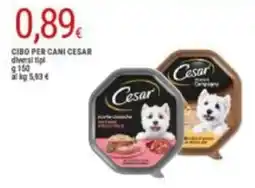 Doro Daily Cibo per cani Cesar offerta