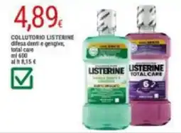 Doro Daily Collutorio Listerine offerta